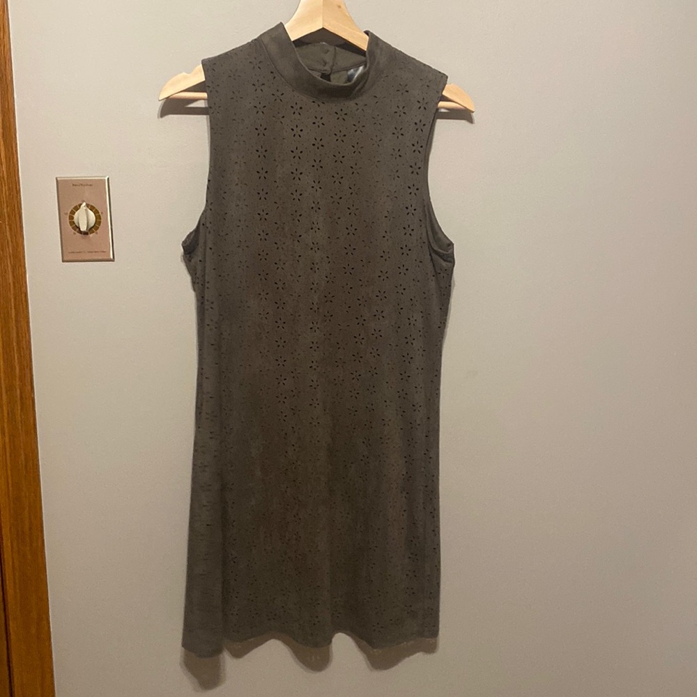 Olive green dress